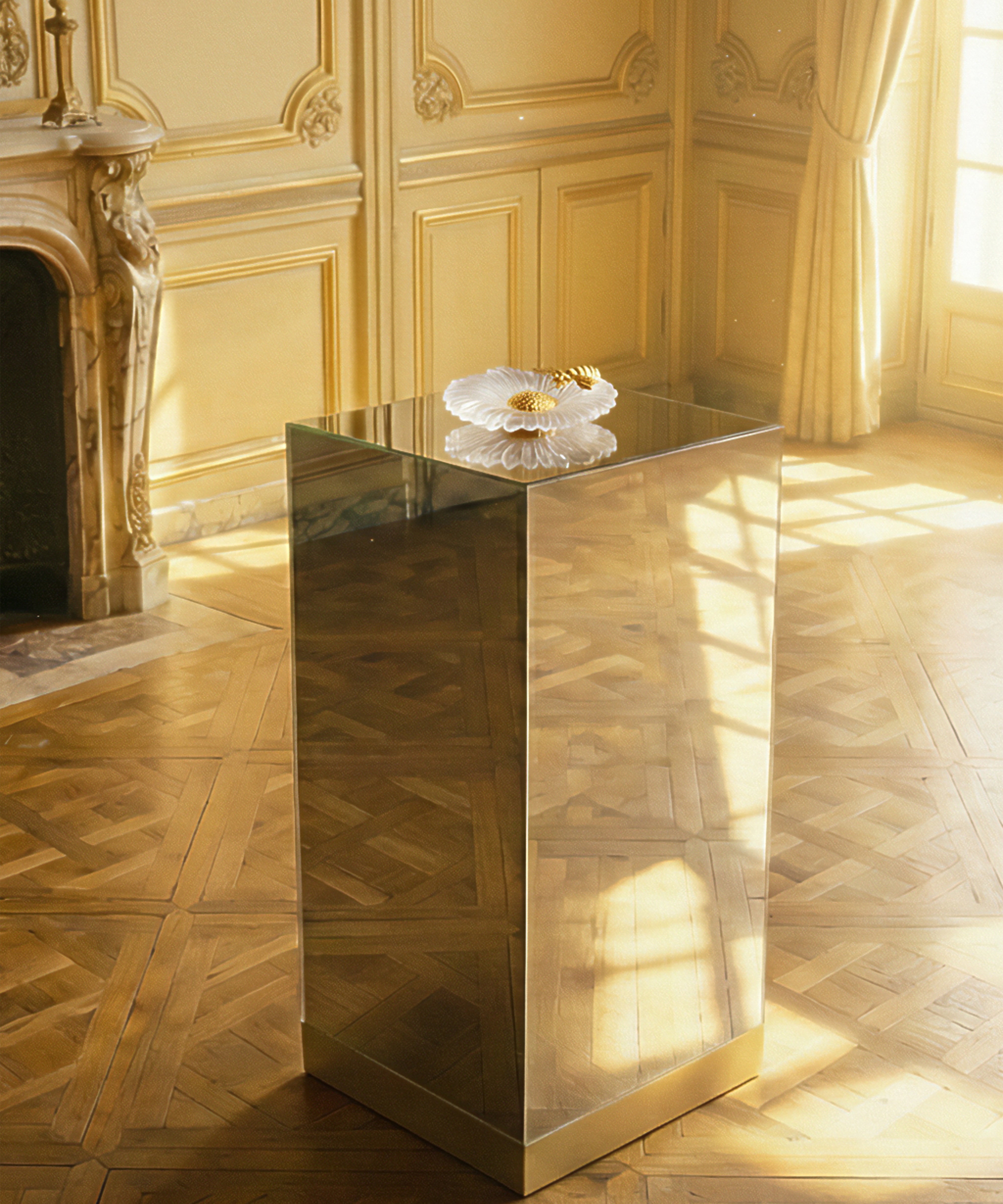 Or d'Abeille Fleur décorative - Daum