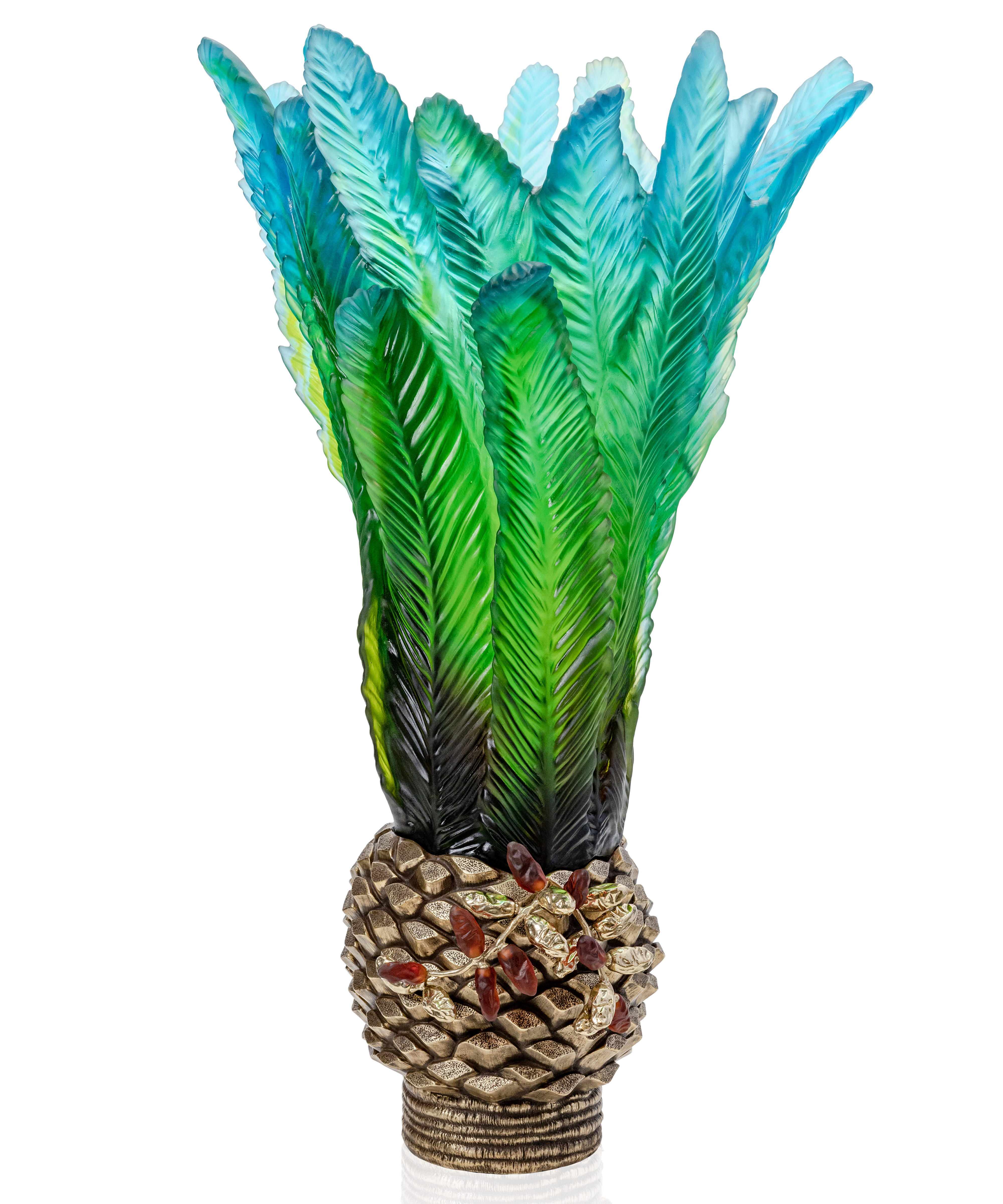 Palm Beach Vase prestige de Emilio Robba 99ex - Daum