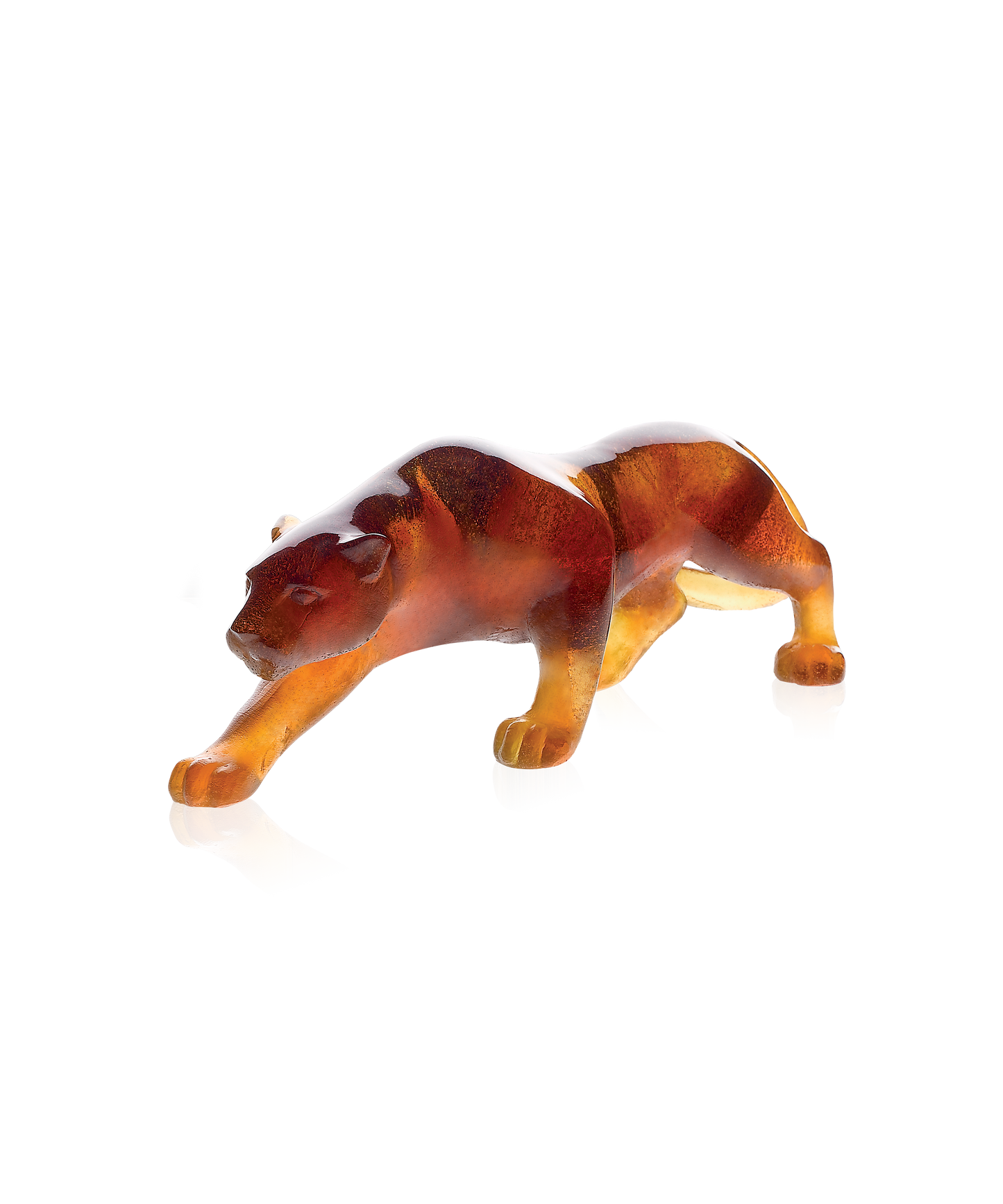 Panthère petit modèle Ambre - Daum