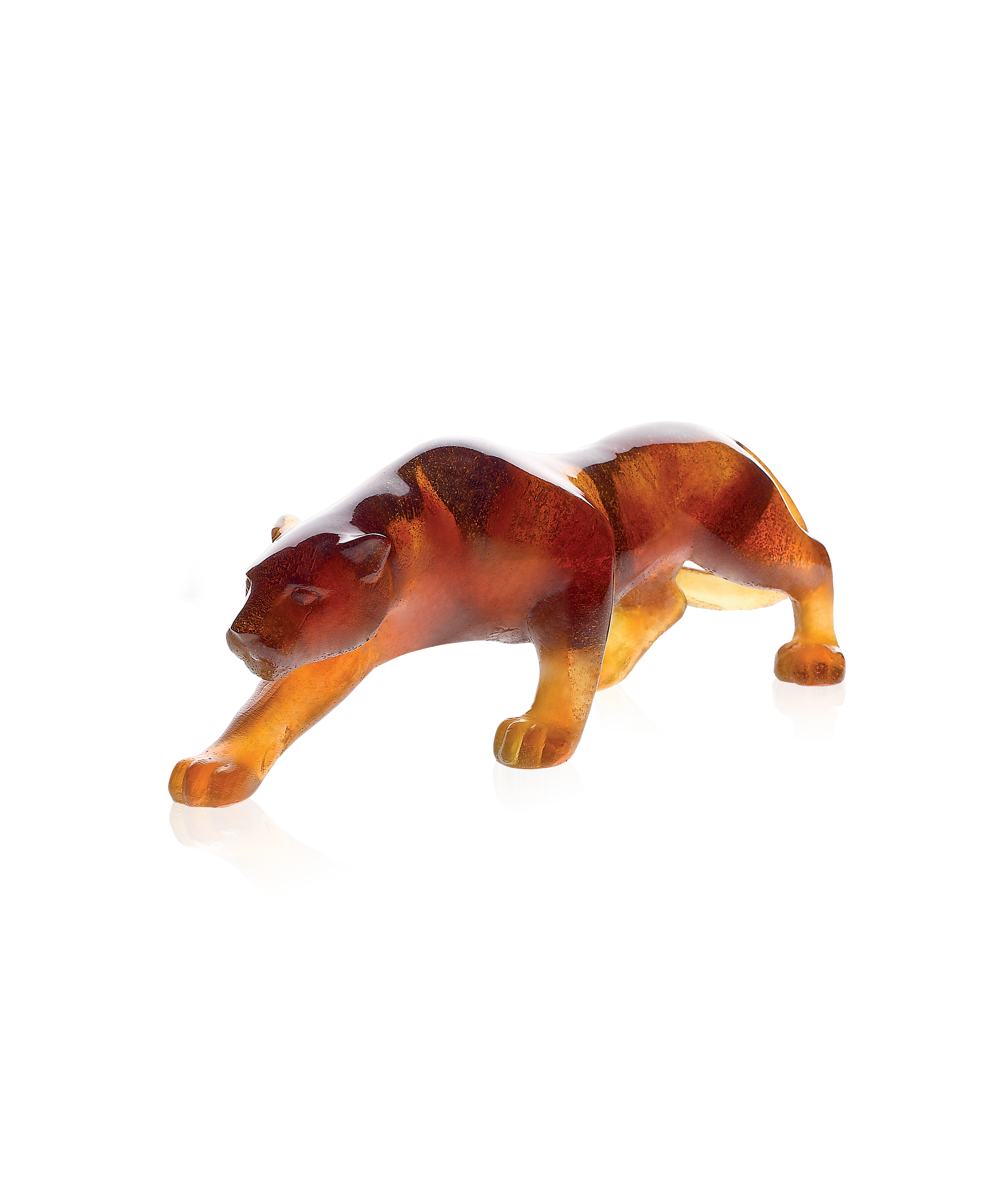 Panthère petit modèle Ambre - Daum