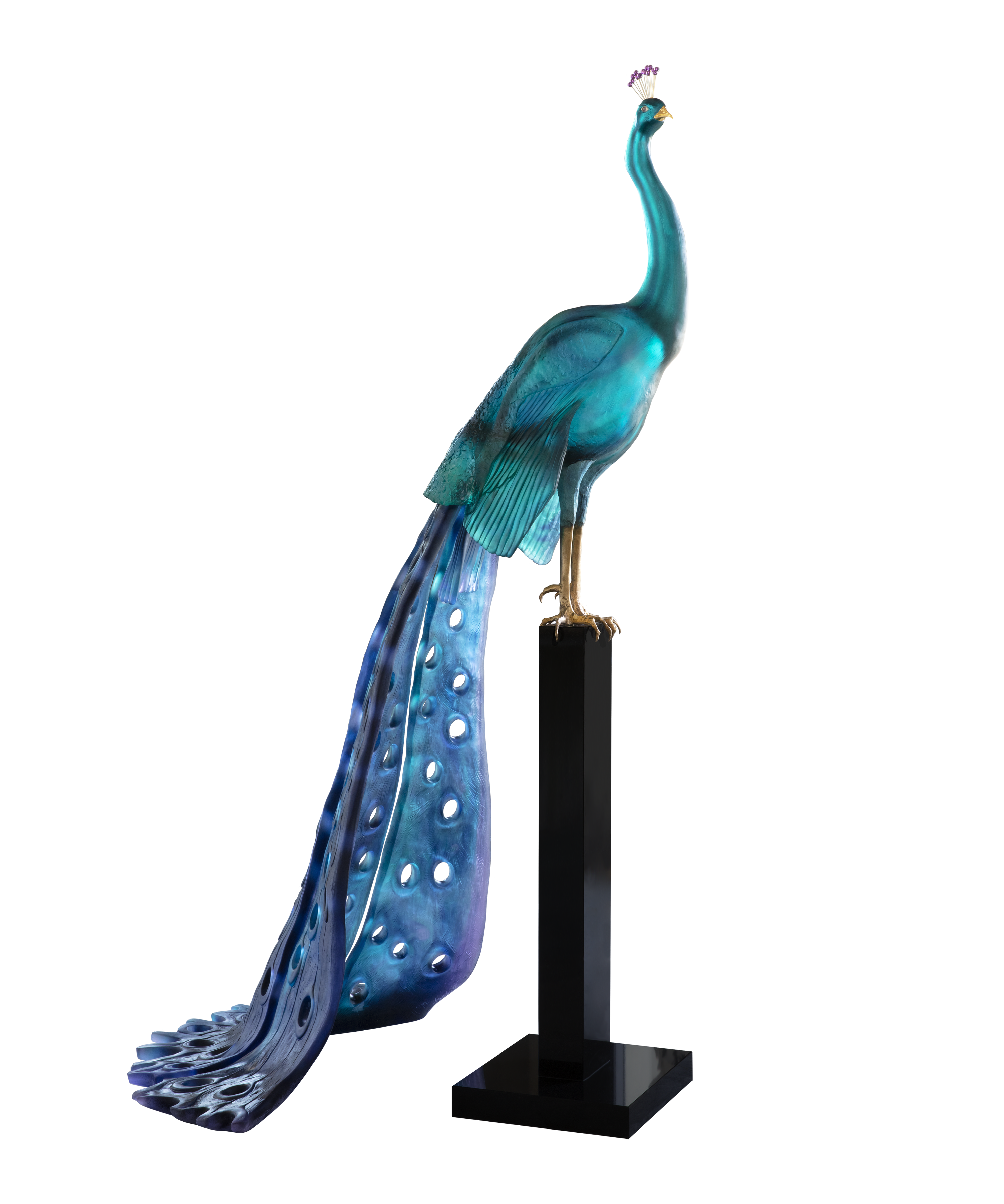 Paon Tropical de Madeleine Van der Knoop 8ex - Daum