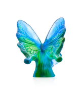 Papillon Bleu et vert - Daum