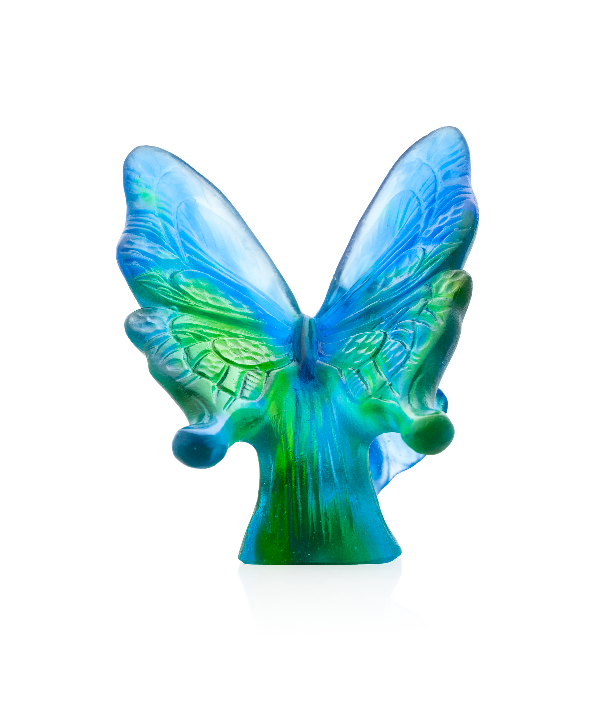 Papillon Bleu et vert - Daum