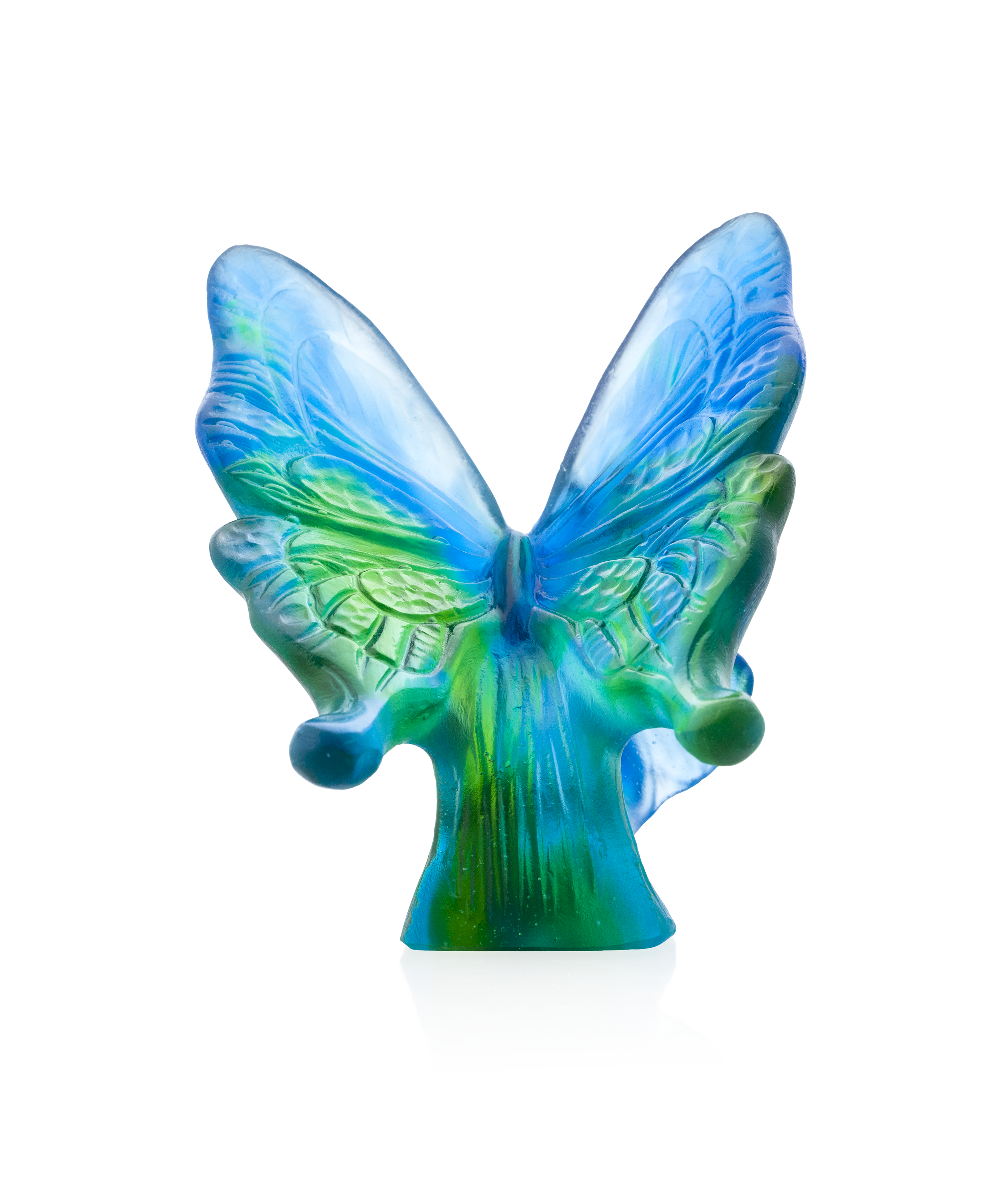 Papillon Bleu et vert - Daum