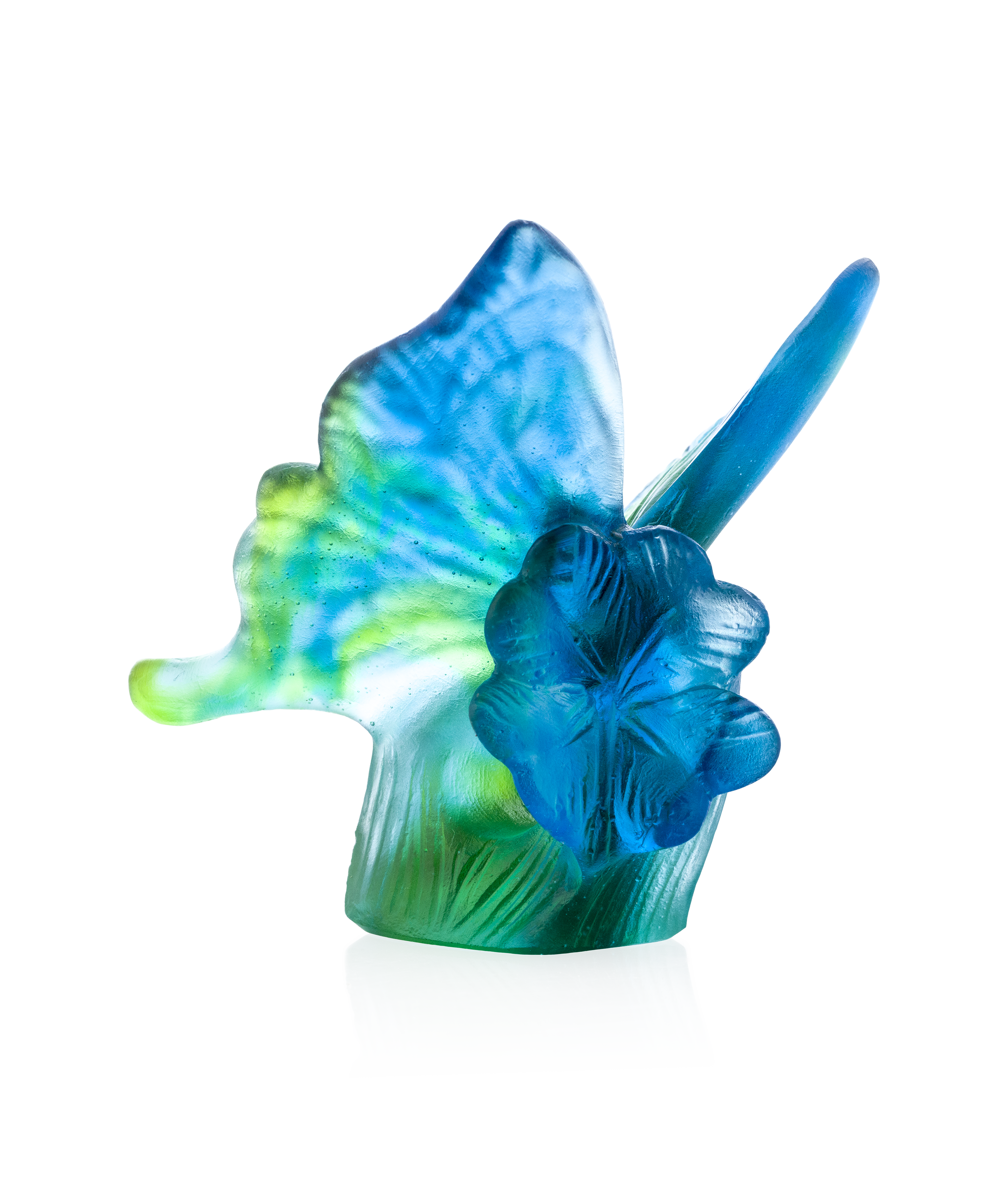 Papillon Bleu et vert - Daum