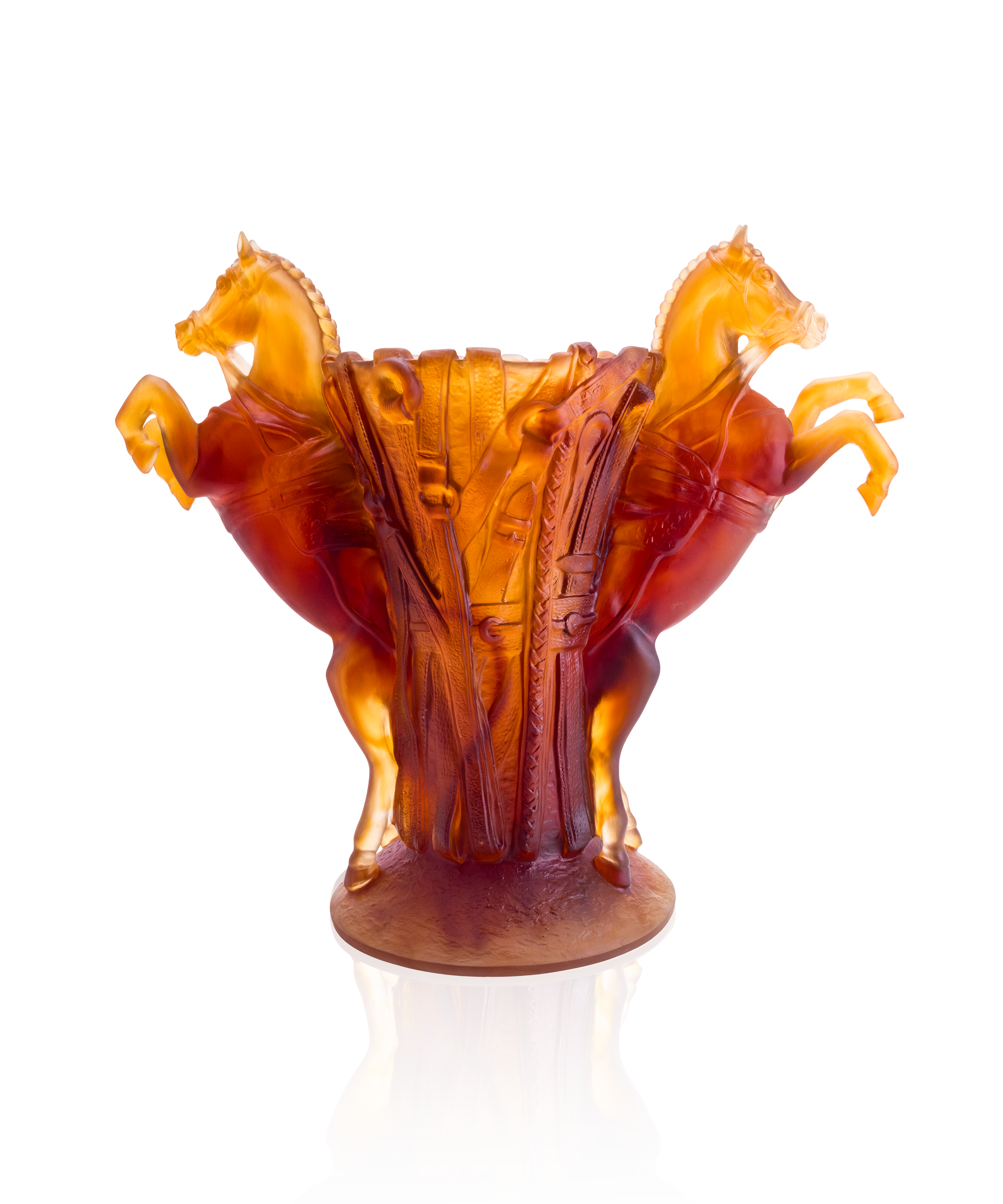 Rêve Equestre Vase grand modèle 125ex - Daum