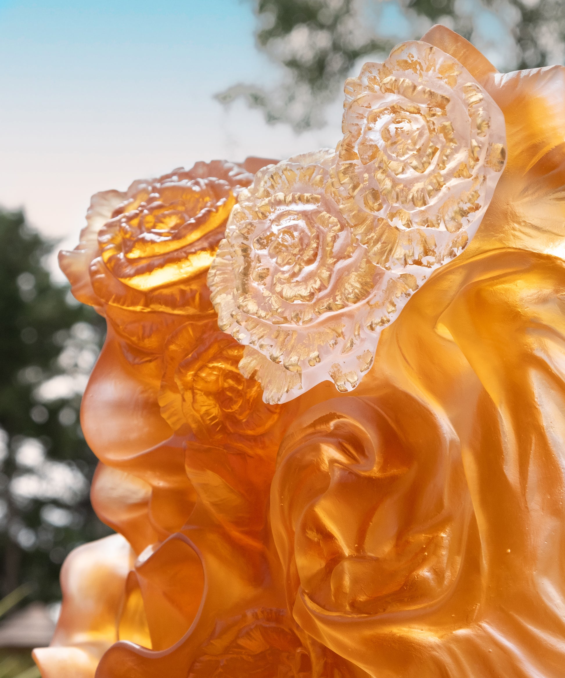Rose Royale Prestige vase 50ex | Daum Rose Royale Prestige vase 50ex | Daum