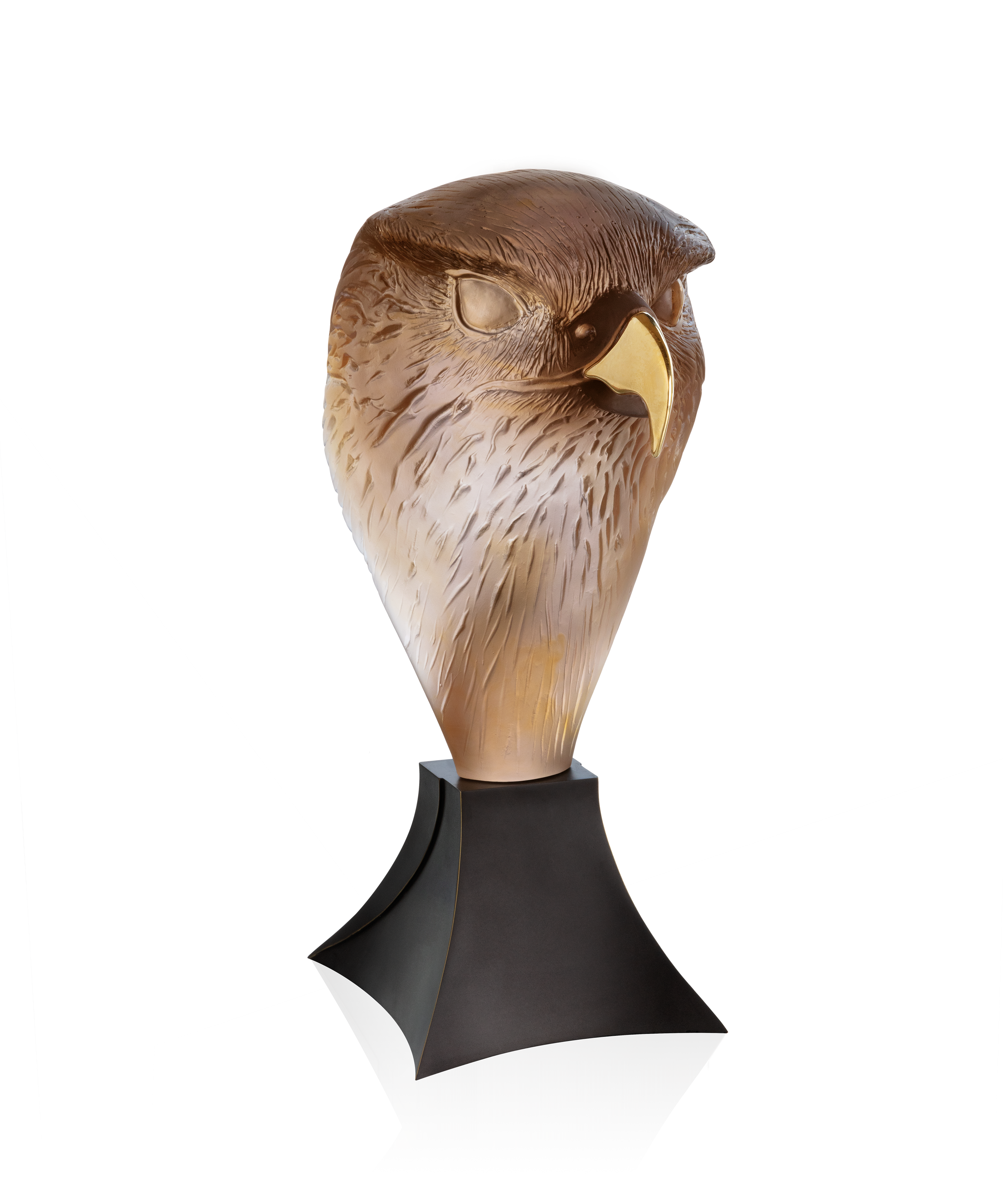 Tête de Faucon de Madeleine Van der Knoop 375ex - Daum