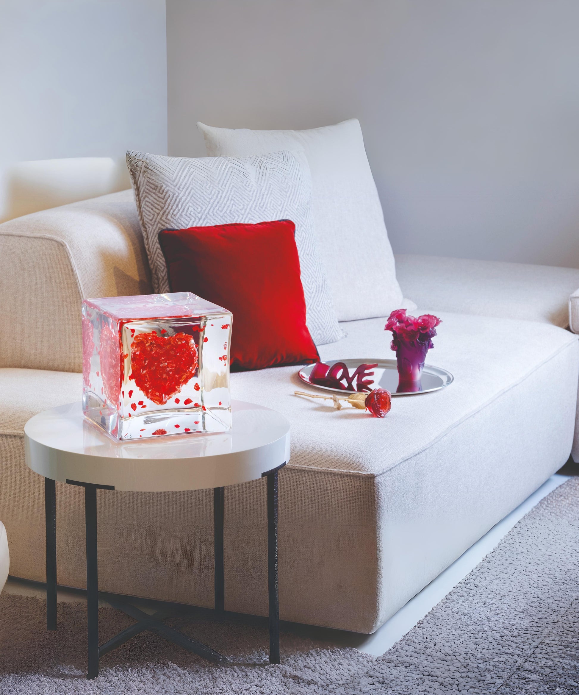 The messengers - Cœur de Richard Woleck et Jean-Francois Bollié 75ex - Daum