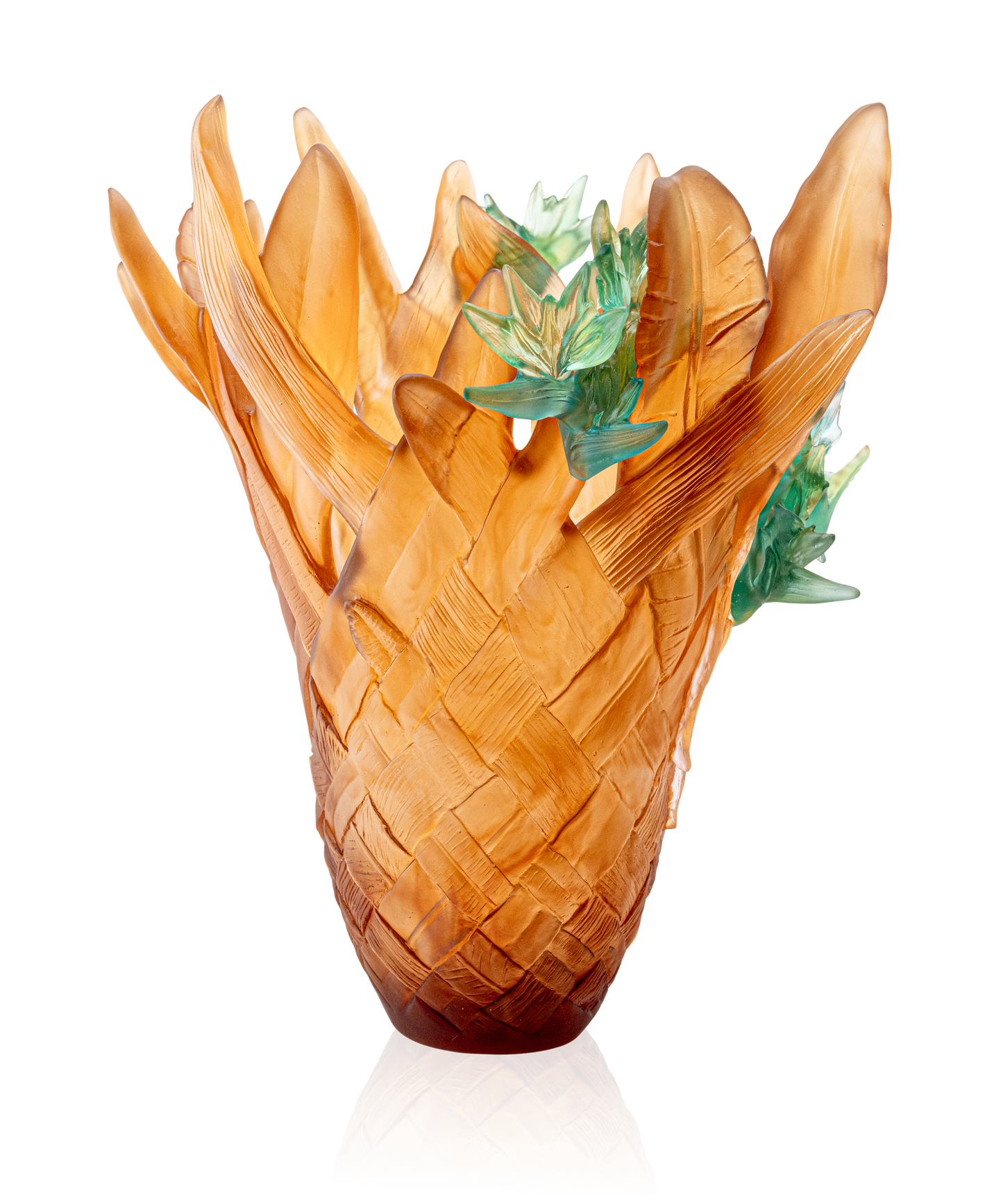 Tressage Paradis Vase magnum 99ex - Daum