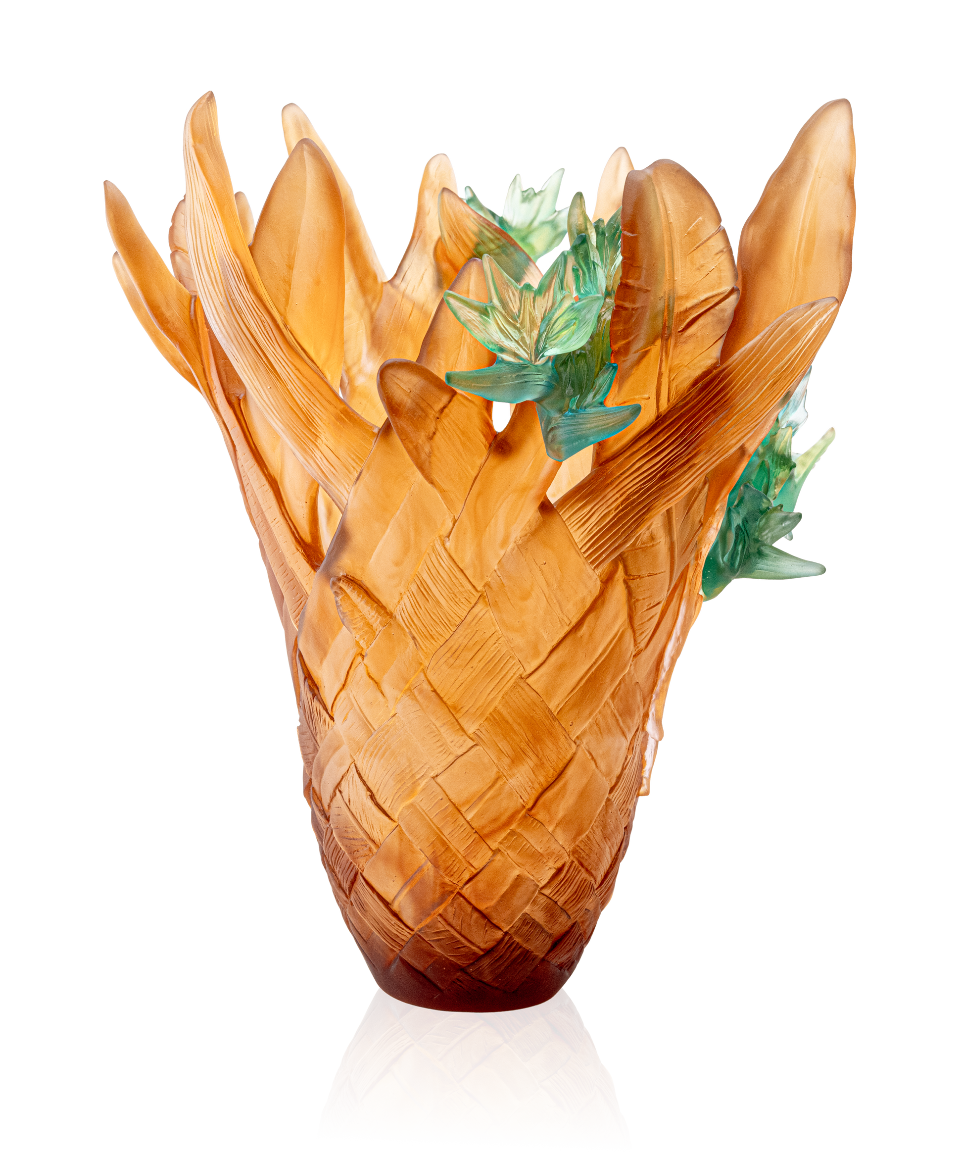 Tressage Paradis Vase magnum 99ex - Daum