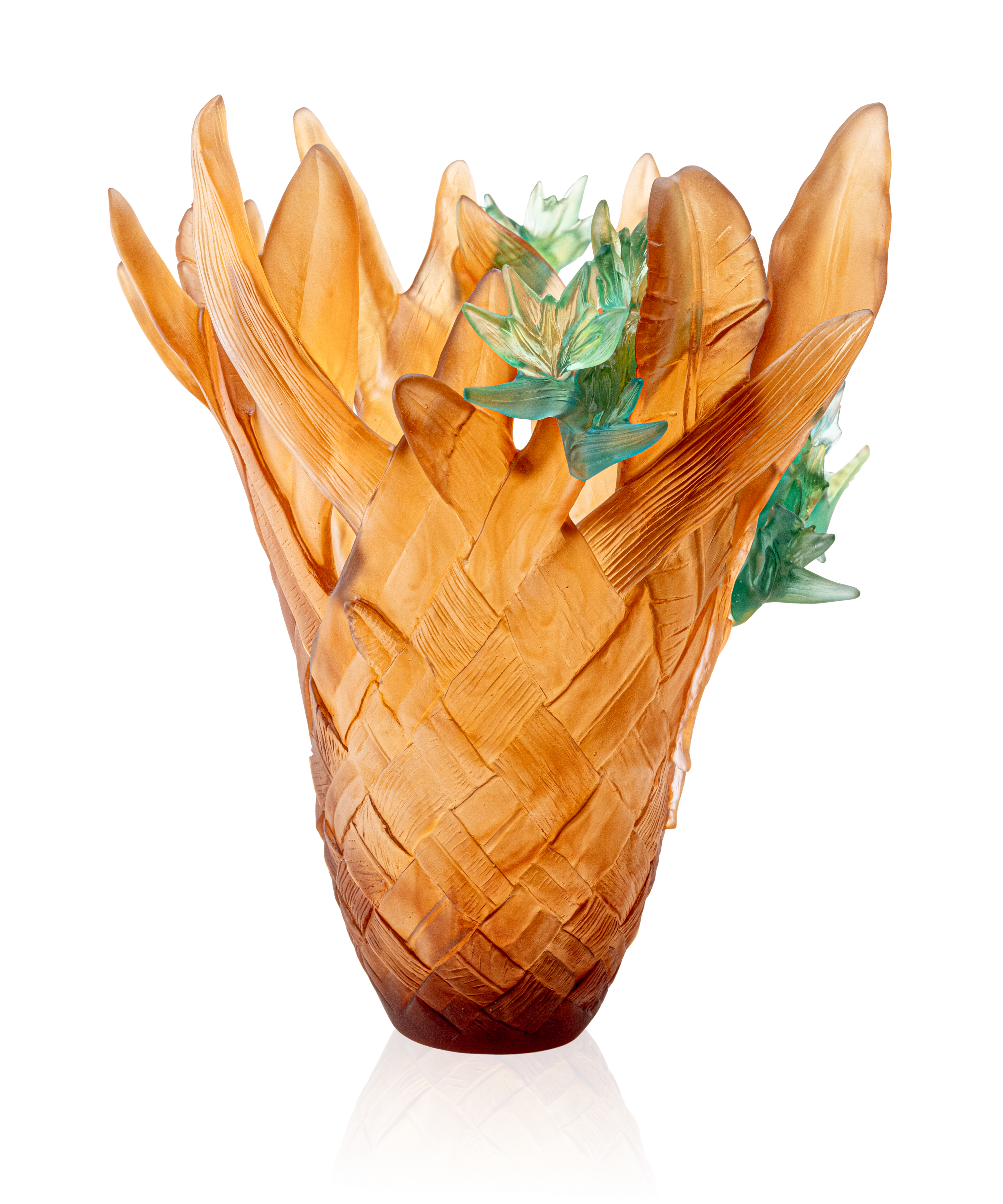 Tressage Paradis Vase magnum 99ex - Daum