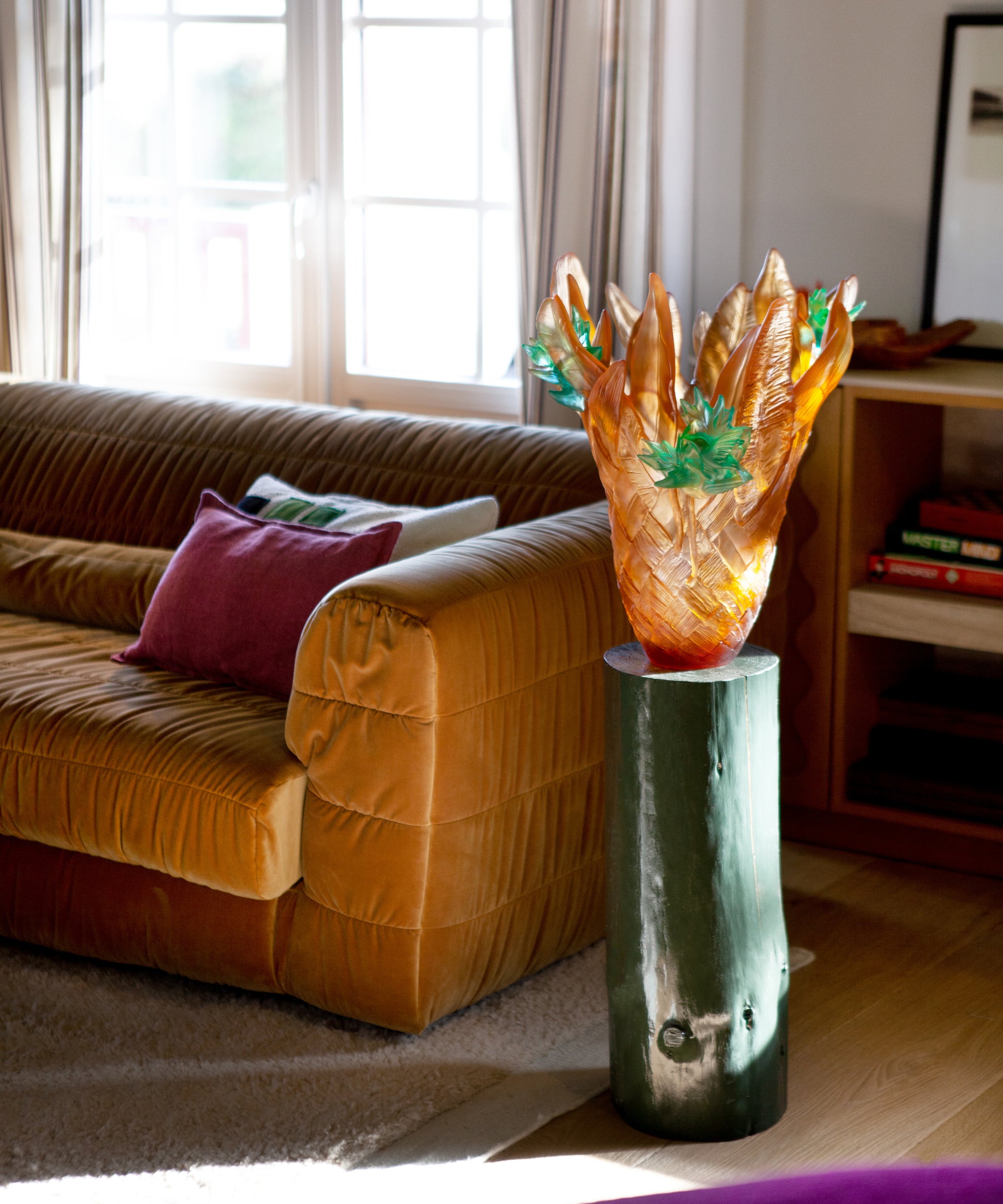 Tressage Paradis Vase magnum 99ex - Daum