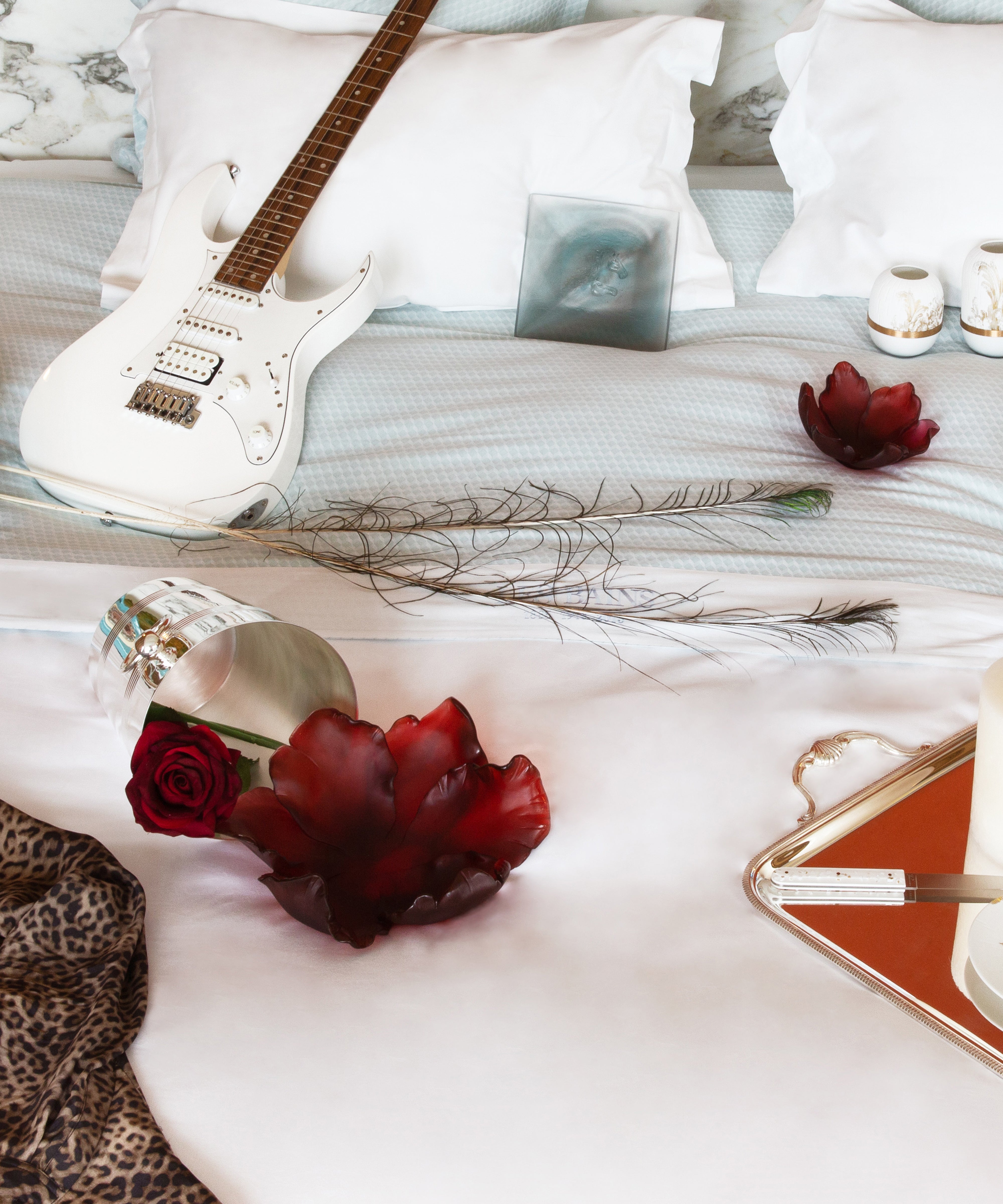 Tulipe Coupe Rouge - Daum