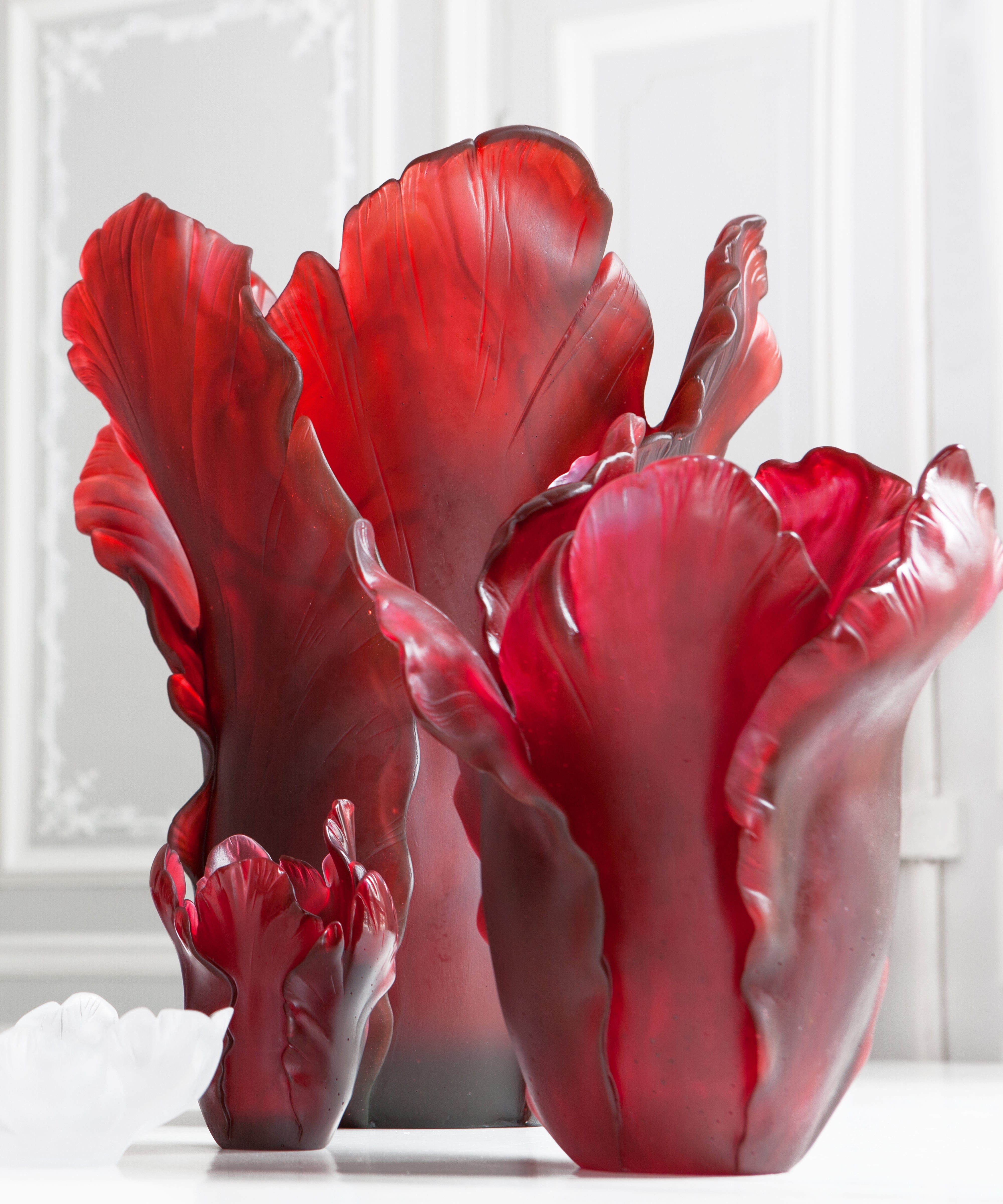 Tulipe Vase Red | Daum