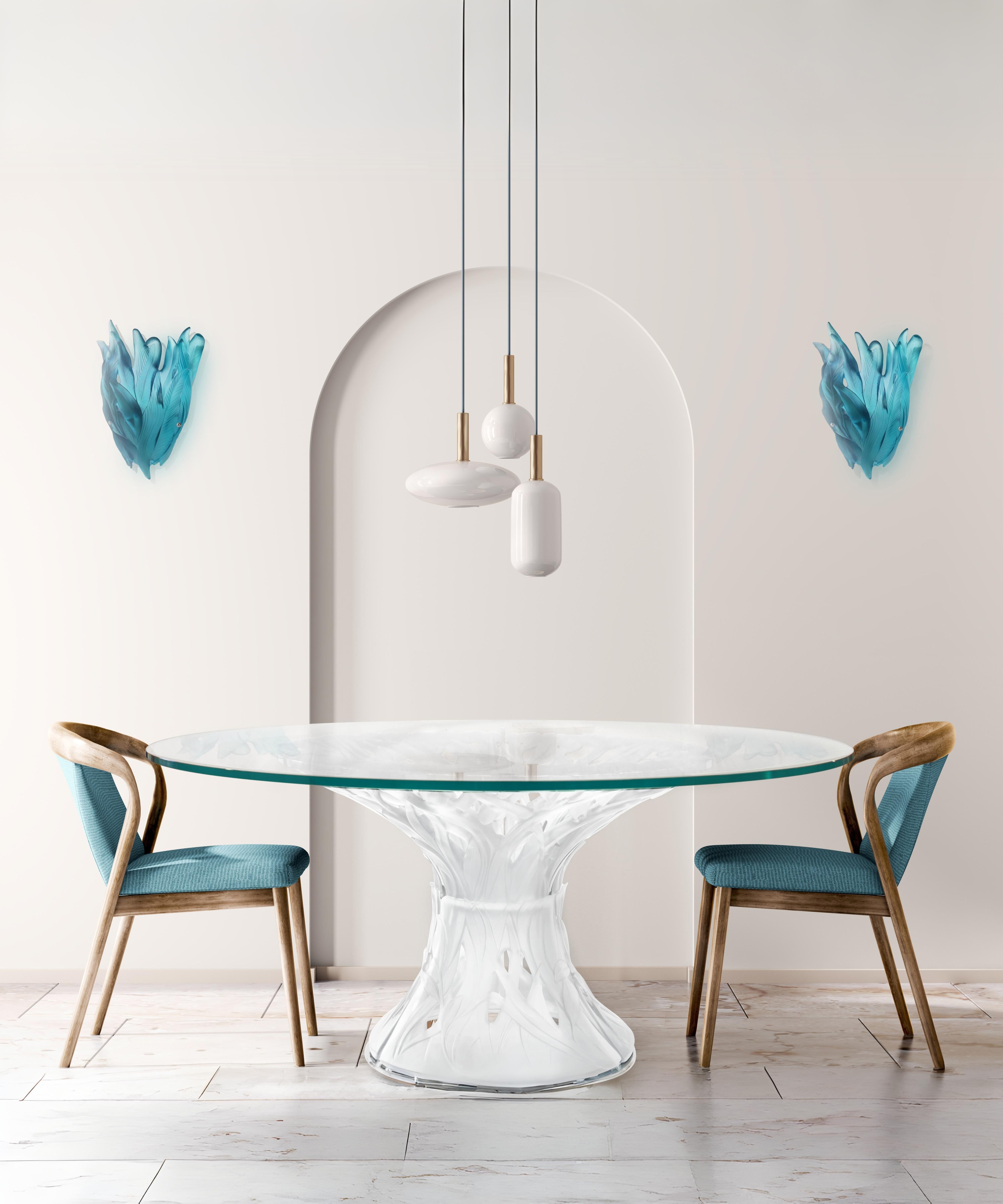 Végétale Table 6 éléments Blanche - Daum