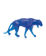 Wild Panther Bleue de Richard Orlinski 99ex - Daum