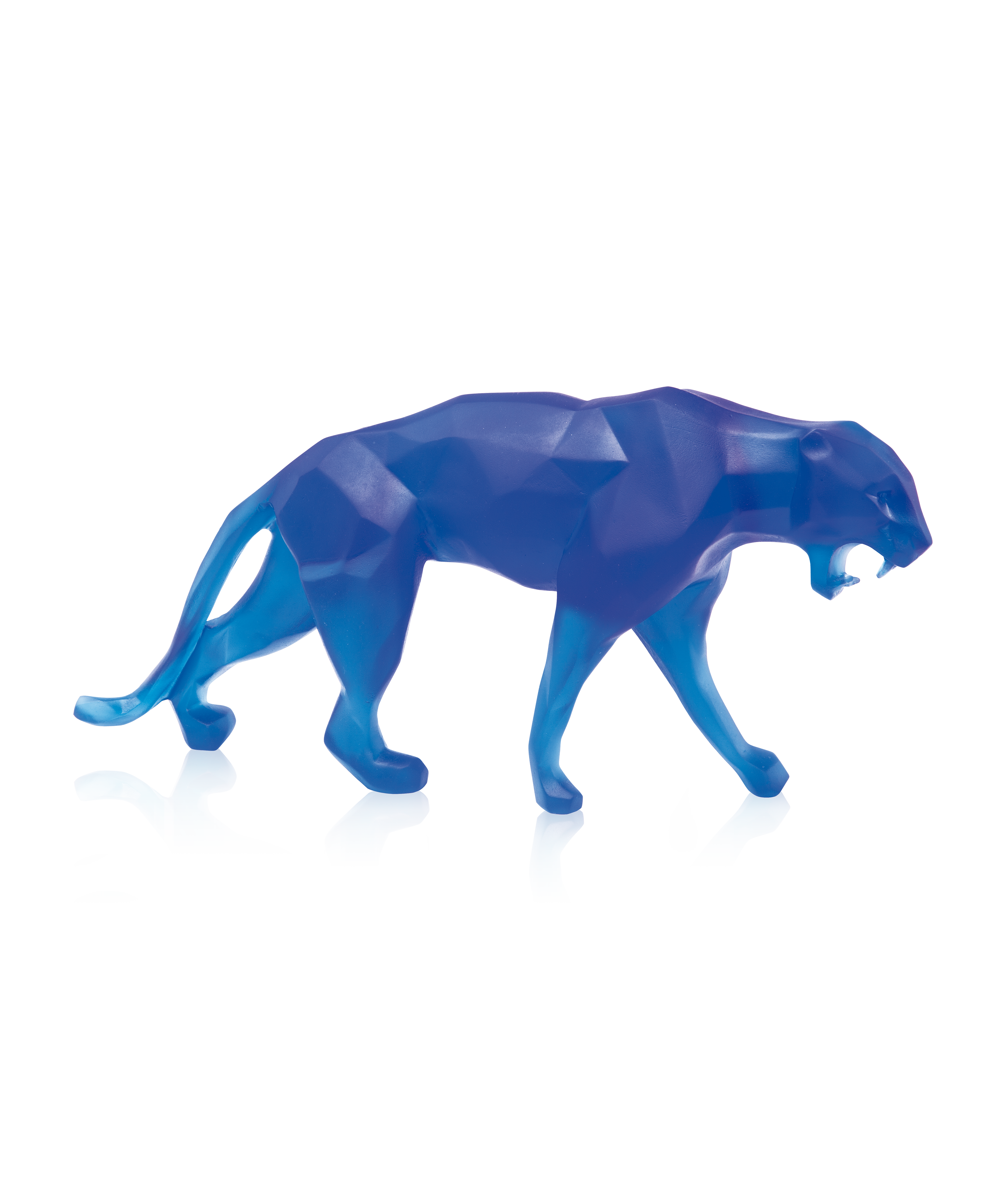 Wild Panther Bleue de Richard Orlinski 99ex - Daum