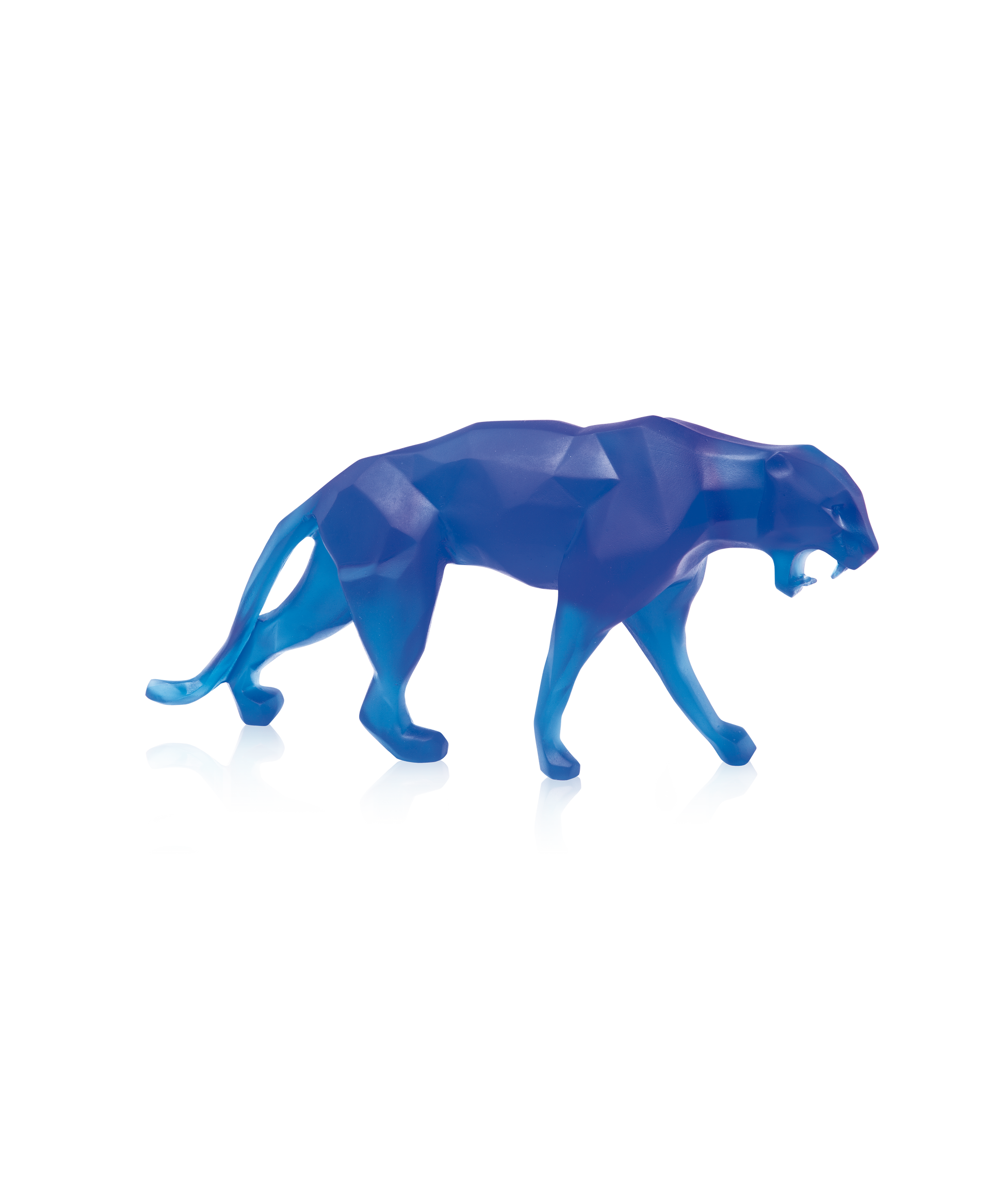 Wild Panther petit modèle Bleue de Richard Orlinski 375ex - Daum