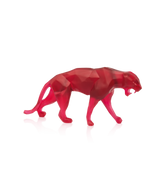 Wild Panther petit modèle Rouge de Richard Orlinski 375ex - Daum