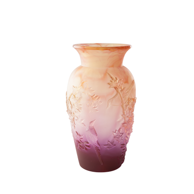 Vase Printemps rose de Shogo Kariyazaki – Daum Site Officiel